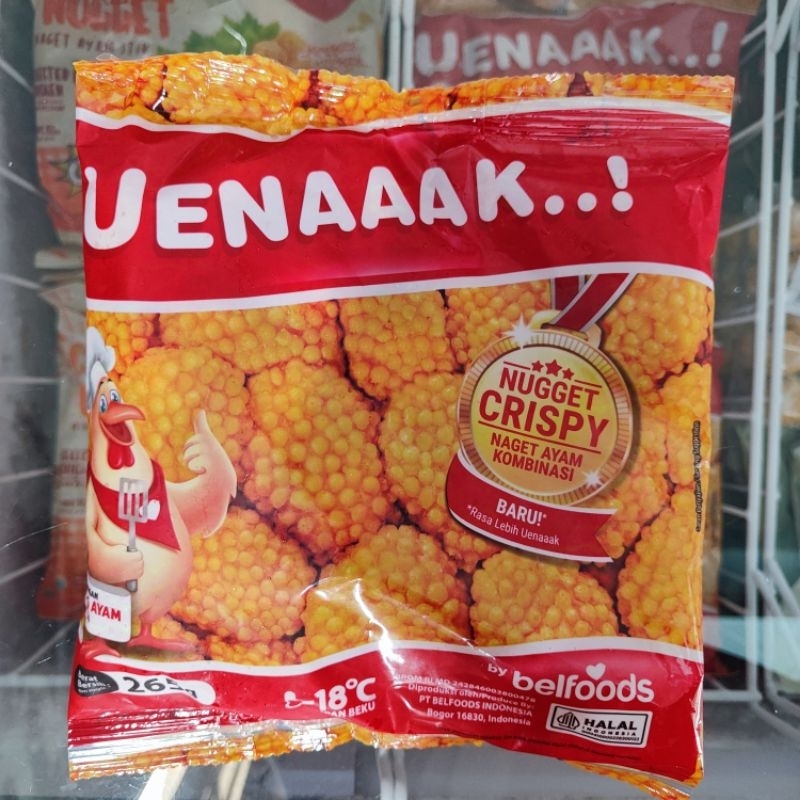 

Belfoods Nugget Crispy Uenaaak 265g