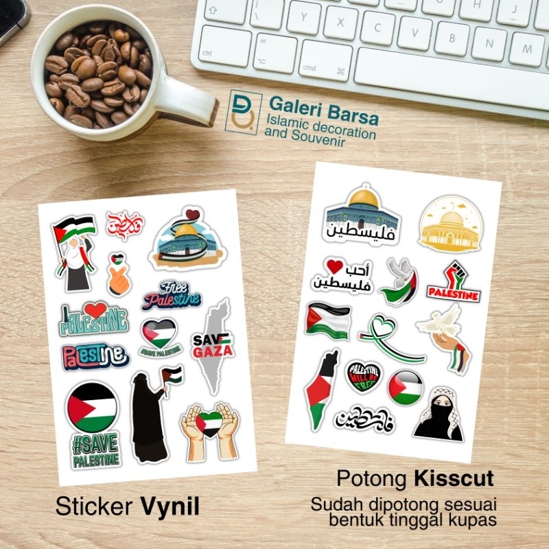 

Stiker Palestine Palestina Al Aqsha Sheet Jurnal ScarpBook Tumbler Hp Aesthetic Faceless Muslimah Sunnah