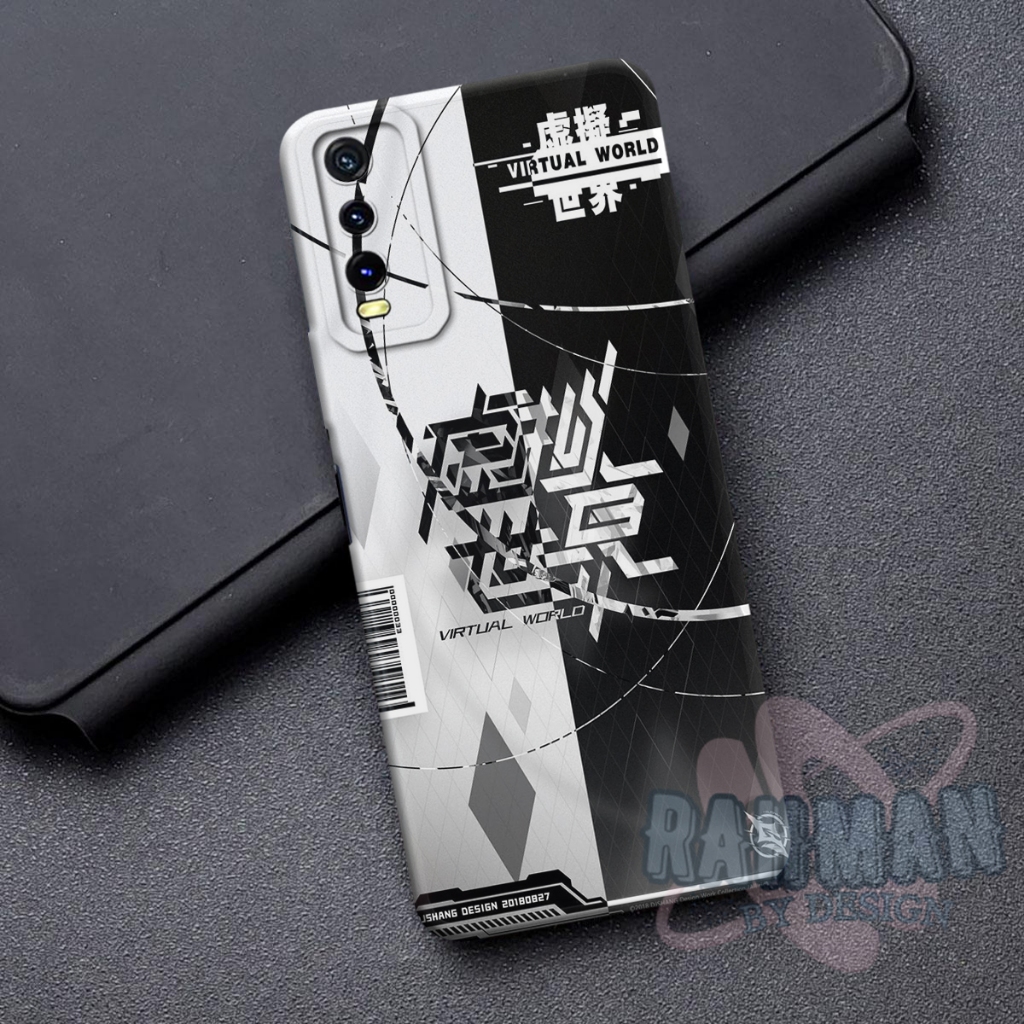 Softcase Vivo Y12s - Vivo Y20 - Vivo Y20s - Bahan karet lentur - Motif Keren - silikon lentur - Casi