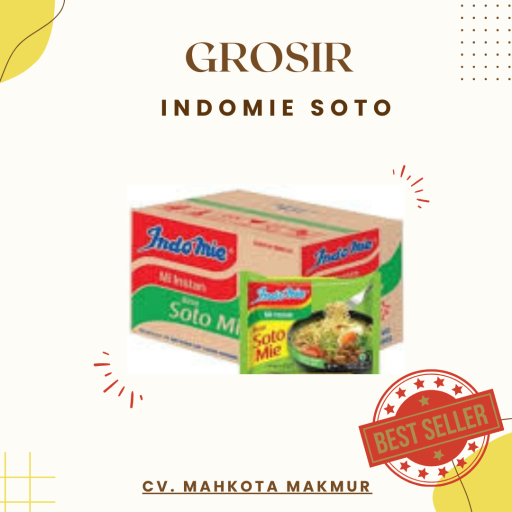 

GROSIR 1 KARTON - Indomie soto
