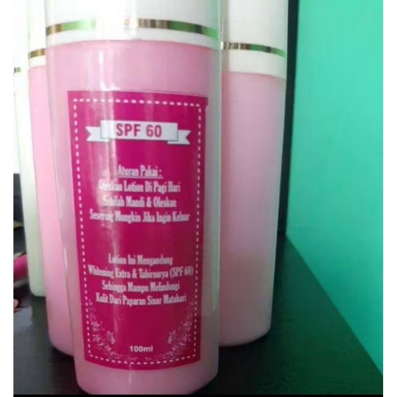 HB PINK SPF 60 • HB PINK PEKAT • LOTION HANBDODY PEMUTIH