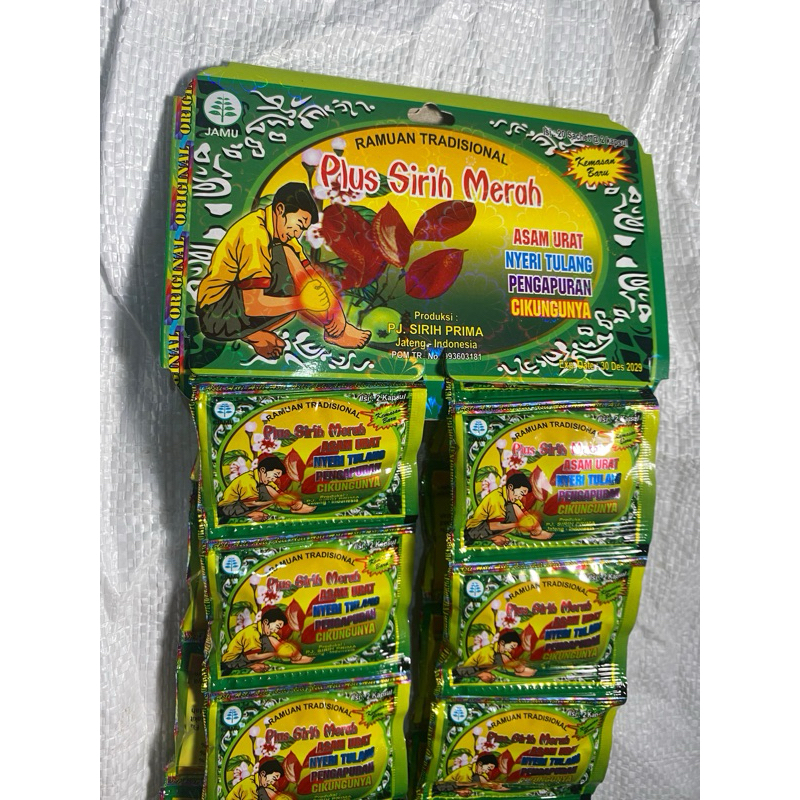 PLUS SIRIH MERAH ORIGINAL