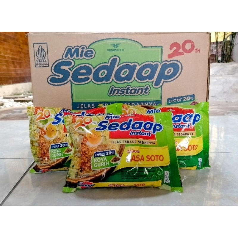 

Sedaap mie instant rasa soto