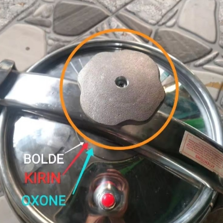 Pegangan Puteran / Putaran Tutup Panci Presto Oxone Alumunium Kuat