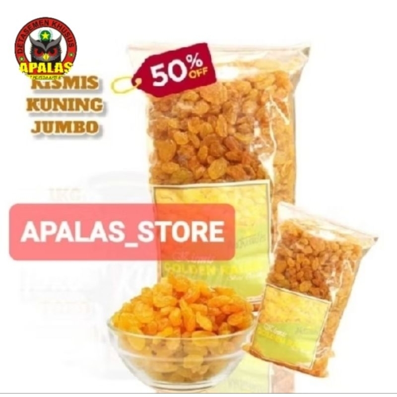 

Kismis golden raisin 1kg kismis asam manis kismis oleh-oleh haji dan umroh