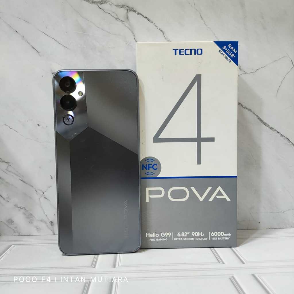 Tecno Pova 4 Ram 8GB Rom 128GB ( Second )