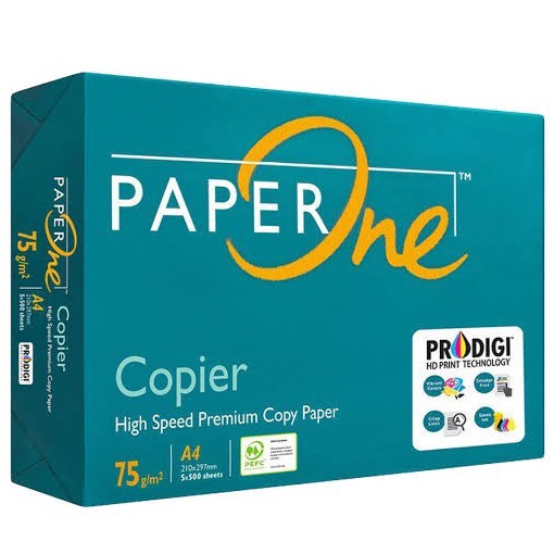 

LSLYB3558 Kertas HVS A4 75 gr Paper One