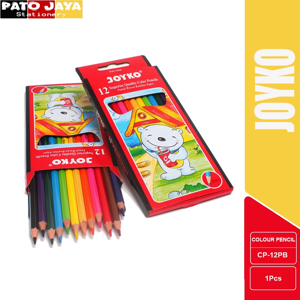 

PENSIL WARNA JOYKO / PENSIL WARNA JOYKO PANJANG 12 WARNA (CP-12PB & CP-103)