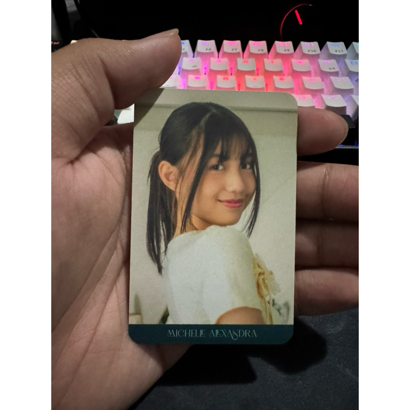 Photocard JKT48 Kalender A Gaze of Dream “Michie”
