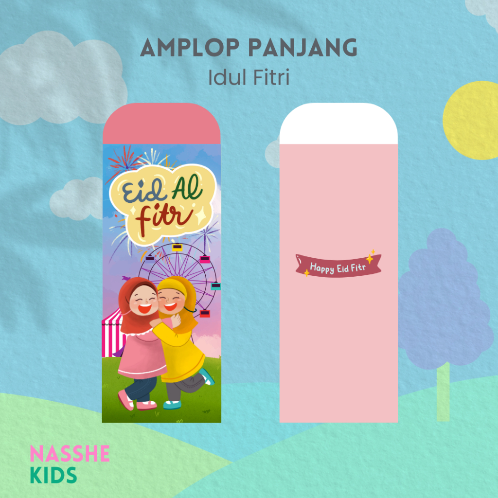 

NASSHE KIDS - AMPLOP LEBARAN/AMPLOP ANGPAO LEBARAN IDUL FITRI (10PCS) 10