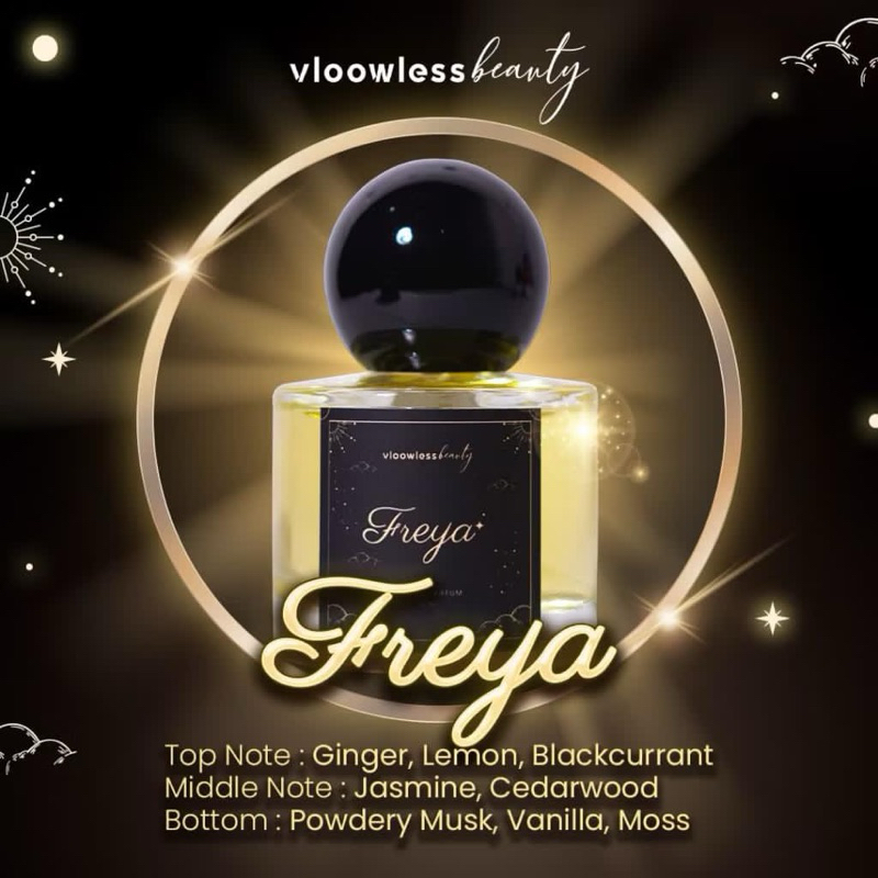 Vloowless Beauty Eau De Parfum Goddess Series 50ml