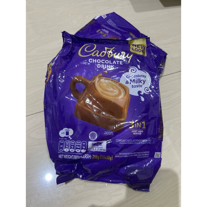 

Cadbury Chocolate Drink Cokelat & Milky Taste