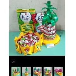 

toples permen bonbon nenas cocok untuk sembahyang imlek, natal, lebaran, kreasi anak, hiasan rumah, ruangan, permen bisa reques rasa dan warna