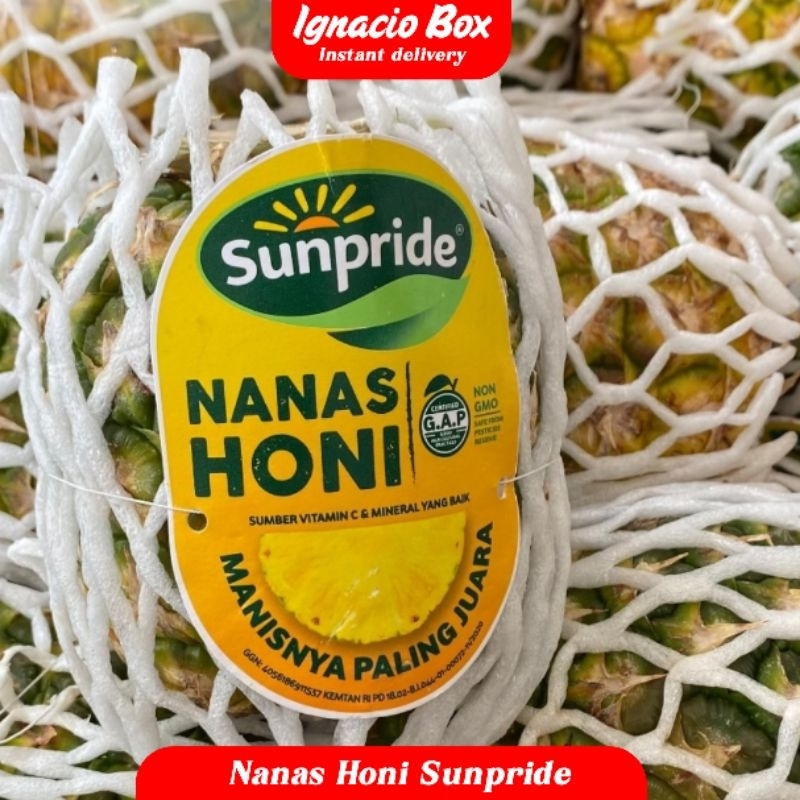 

Nanas Honi Sunpride 1pcs IgnacioBox Fresh Import