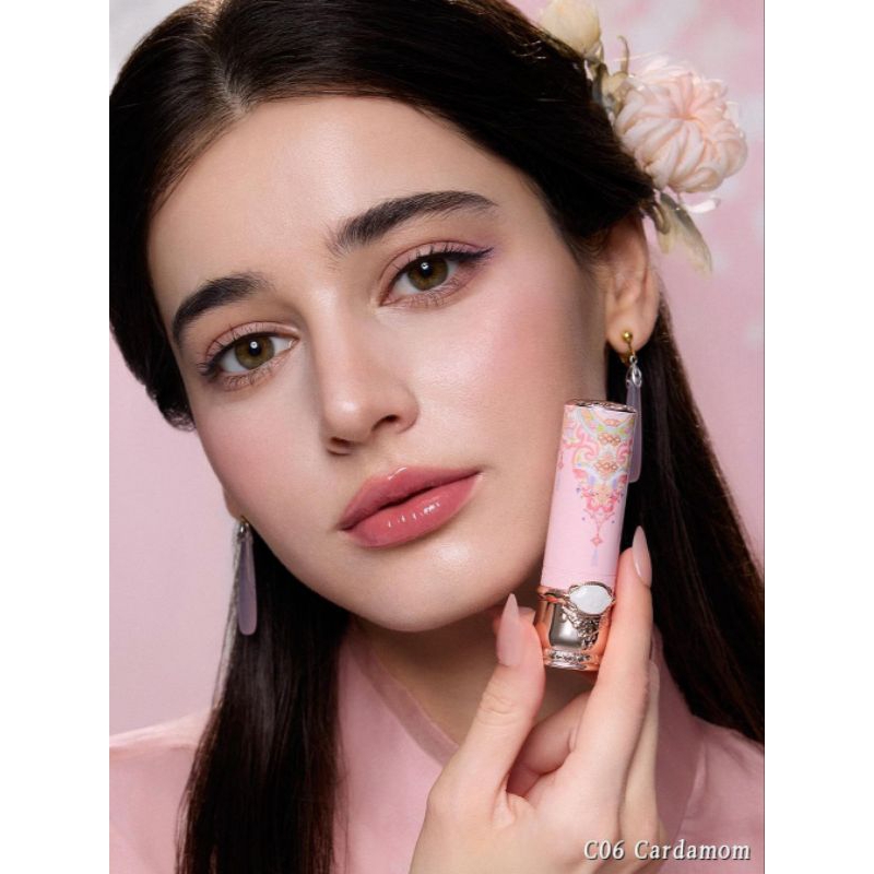 QSB [READY] Flower Knows Butterfly Cloud Collar Glossy Lipstick | Lipstick | Pemulas Bibir | Beauty 