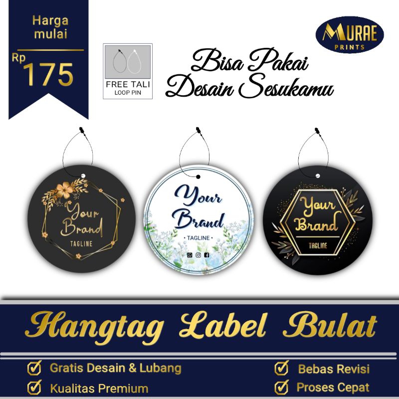 

[TERMURAH] hangtag bulat - hangtag - hangtag custom - hangtag murah - hangtag baju - hangtag hijab - hangtag aksesoris - label baju - label hijab - label produk - label merek - label aksesoris - cetak hangtag - hangtag baju - label merk - label toko