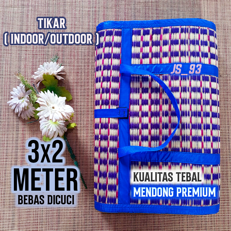 Tikar Lantai Lipat Piknik Jumbo 300x200 Tebal Murah