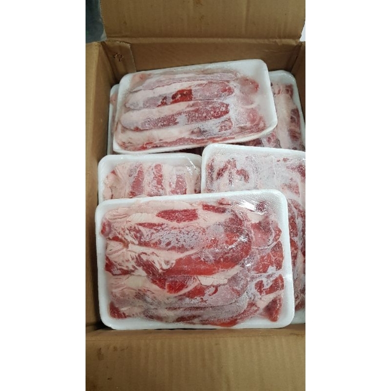 

us beef slice lemak 500g