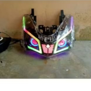 projie led Lexi lampu depan Lexi 125