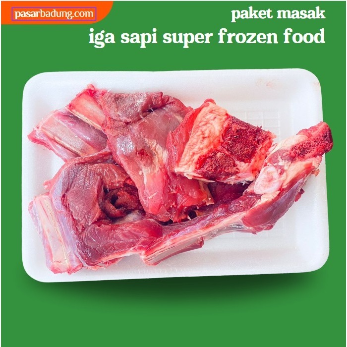 

Paket iga sapi super frozen food 500gr