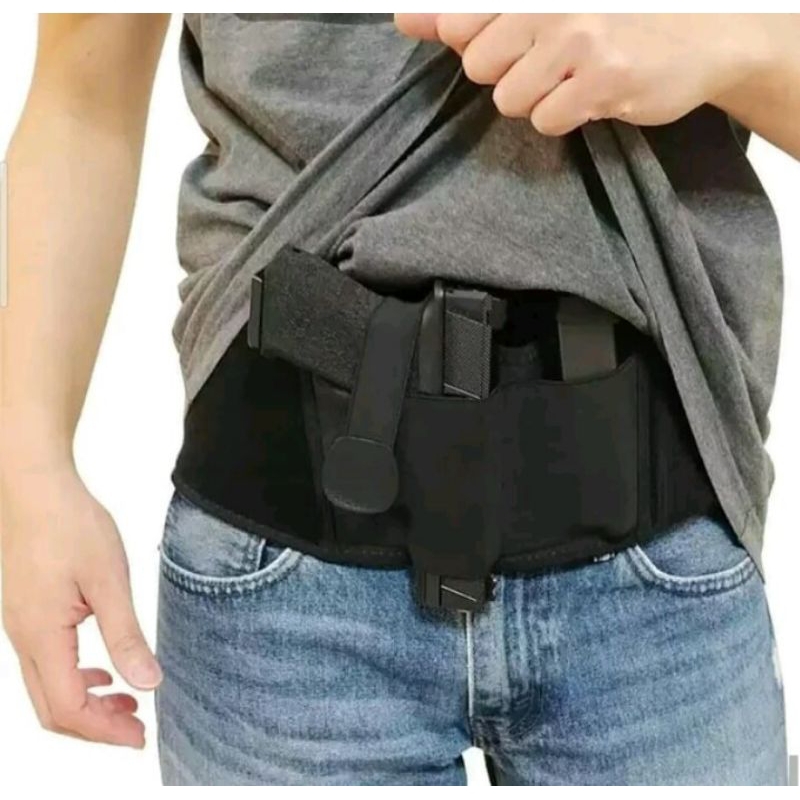 holster kemben tempat handgun universal korset handgun