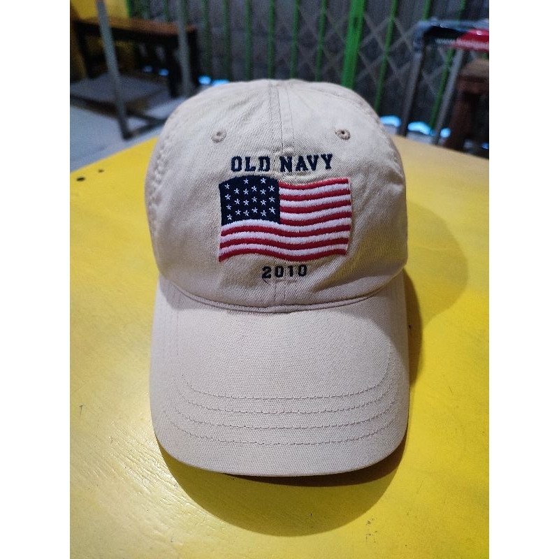 Topi Caps Old Navy Logo Bendera USA Coksu