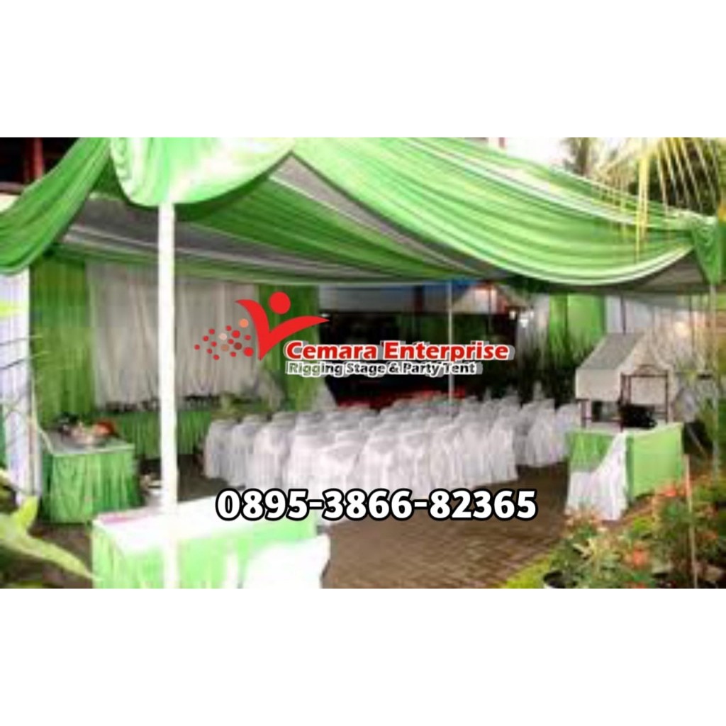 tenda hajat / tenda acara ukuran 3m x 8m