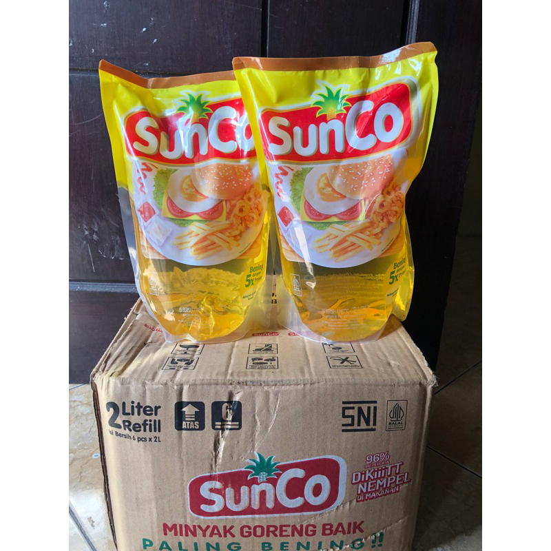 

Minyak Sunco 2Liter 1Dus || Sunco 1 dus murah || Sunco 2Liter