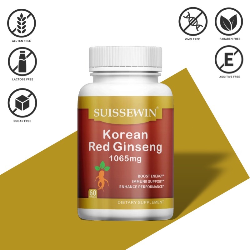 Ginseng merah korea 1065mg【60 kapsul】