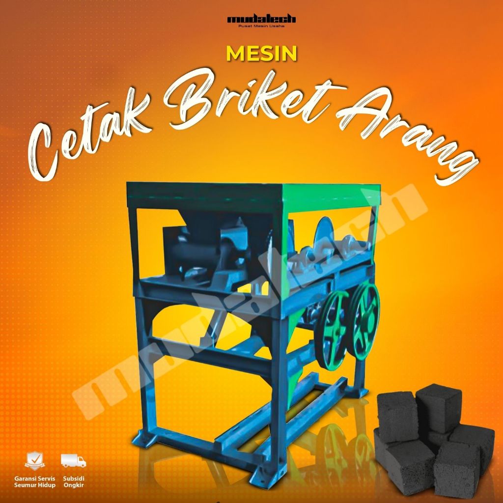 Mesin Cetak Arang Briket Alat Pencetak Arang