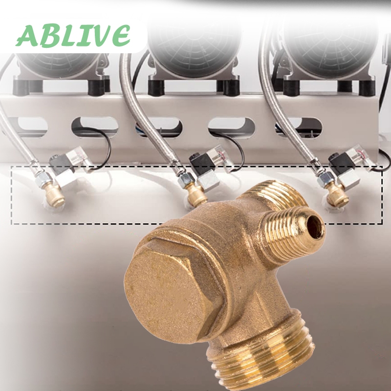 Katup Satu Arah Check Valve One Way Kompresor Bahan Logam Untuk Minyak Bensin Solar Oli Dan Air