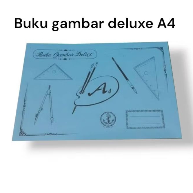 

Buku gambar A3 A4 buku menggambar deluxe ( 1 pcs)