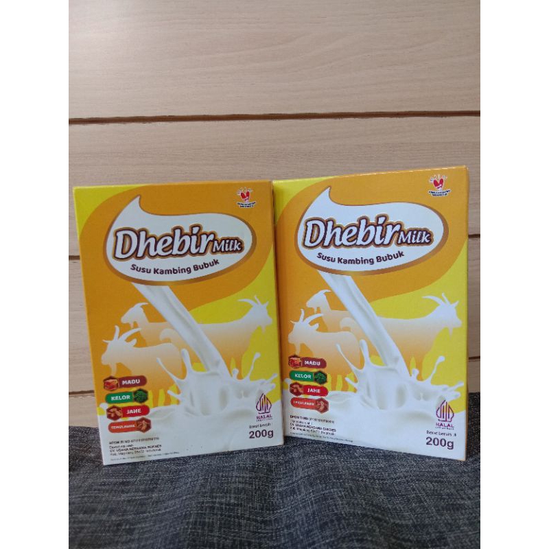 

Dhebir Milk Susu Kambing Bubuk 200gr