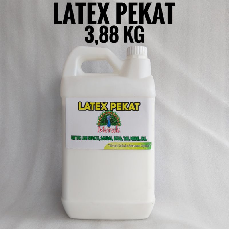

Latek Pekat / Latek Merk Merak / Latex Polos / Ukuran 3,88 Kg/ latek 60%