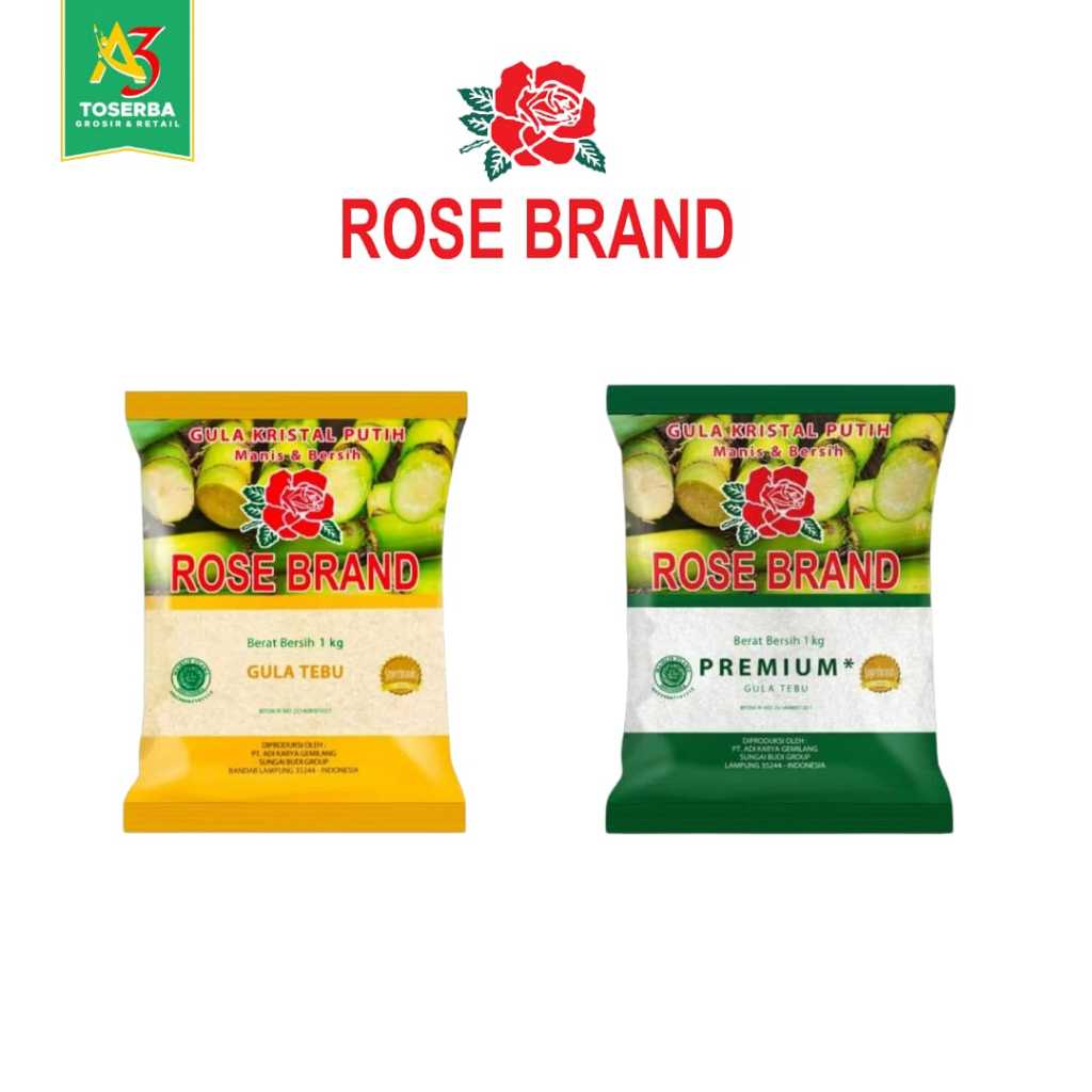 

Gula Rose Brand Gula tebu murni 1 kg