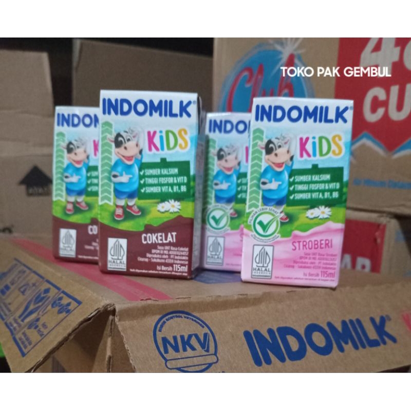 

Indomilk Kids Cokelat / Strawberry 115 ML