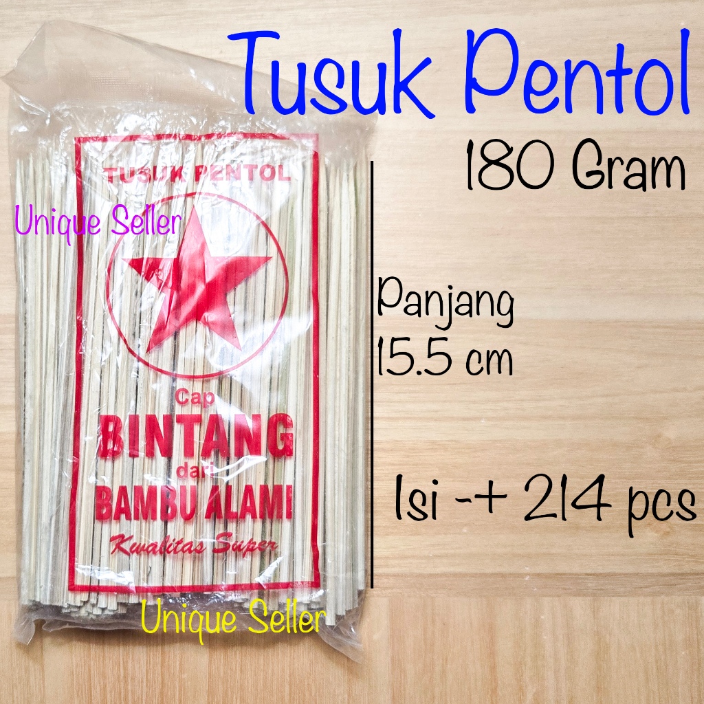 Tusuk Pentol Cilok Cireng Sempol Siomay Batagor Bakso Telor Telur Gulung Puyuh Jajan Snack 185 Gram 