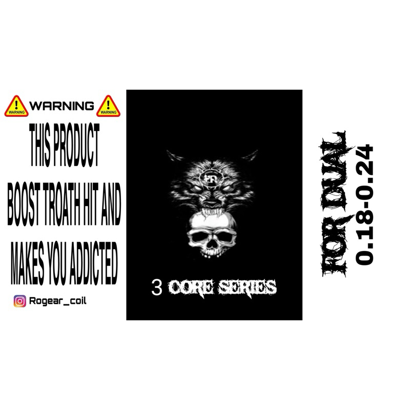 

Label Stiker 3 C0R3 S3R13S