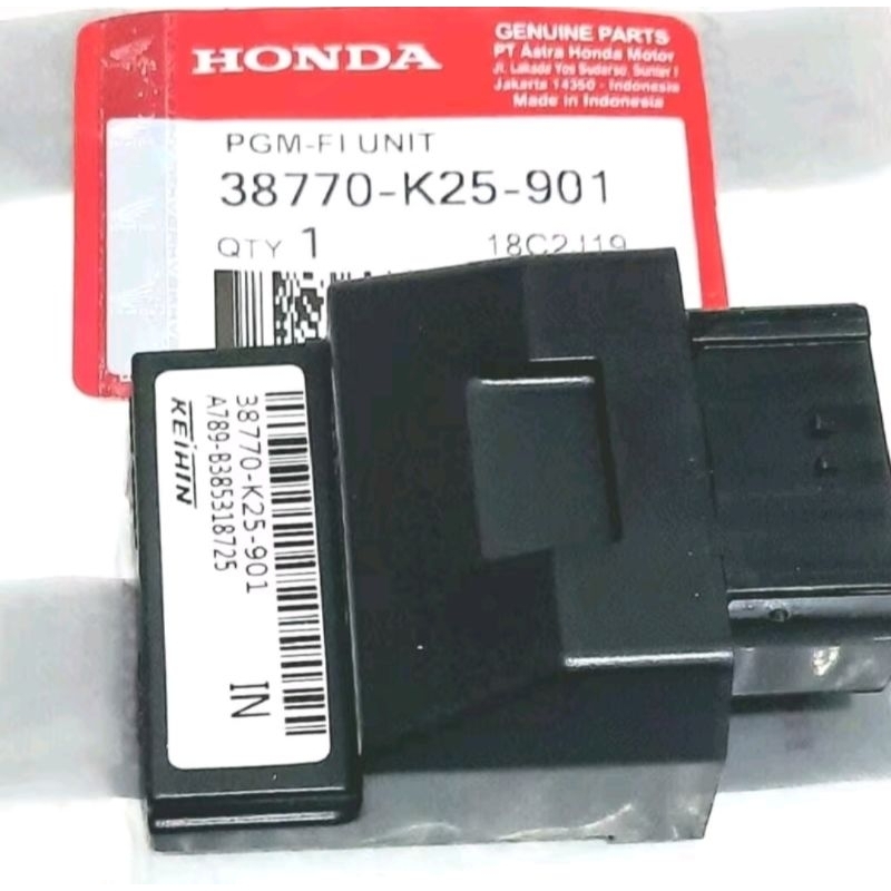 ECU CDI ( K25 ) motor Honda beat fi / scopy fi / spaci fi stater kasar