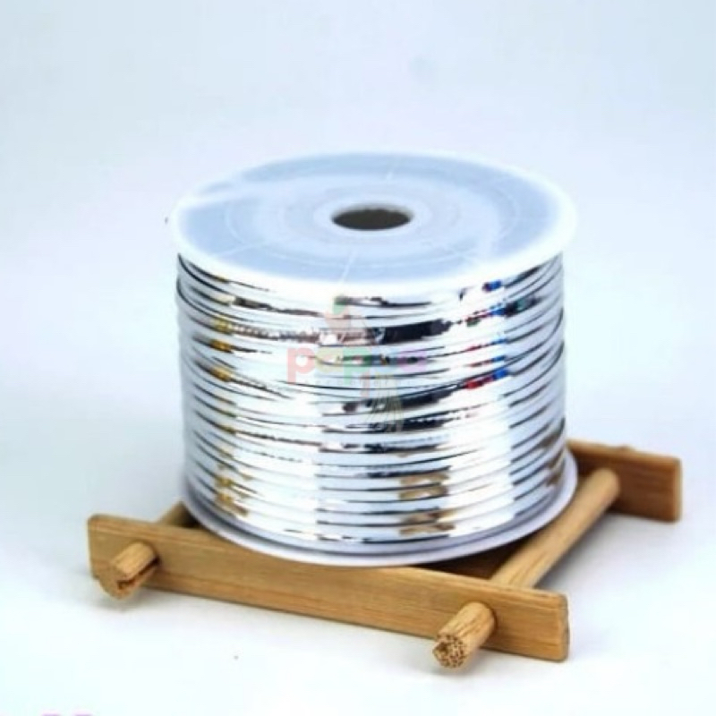 

[20 Meter] Kawat Pita Souvenir Silver - PAPUA SERBA SERBI