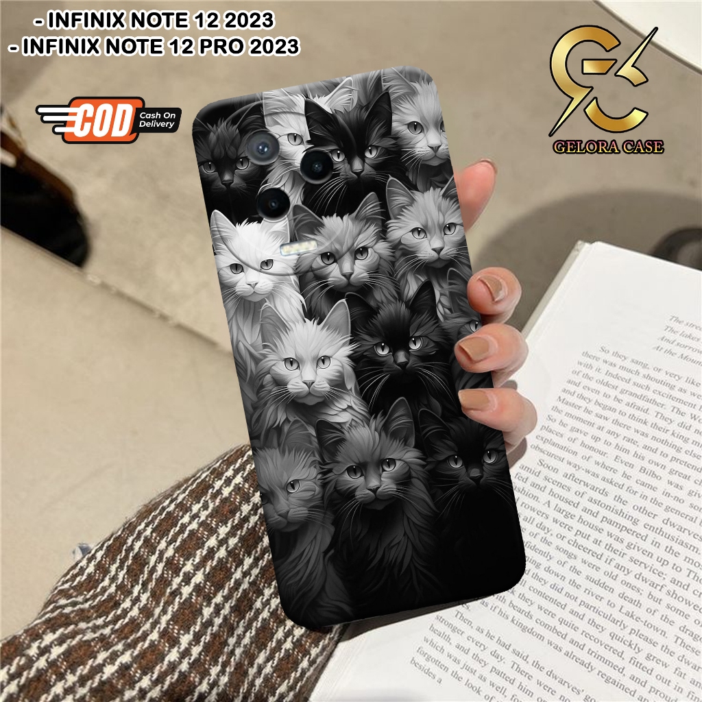 Softcase Infinix Note 12 2023 / Note 12 Pro 2023 - Geloracase -  Case Infinix Note 12 2023 Fashion C