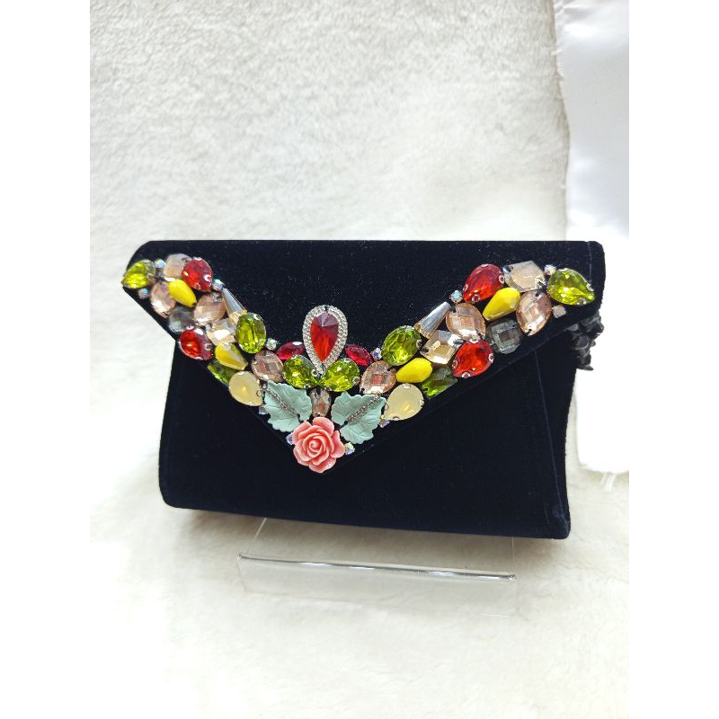 Tas payet /tas cluth /tas genggam /tas payet pesta /tas tali /tas handmade /tas pesta