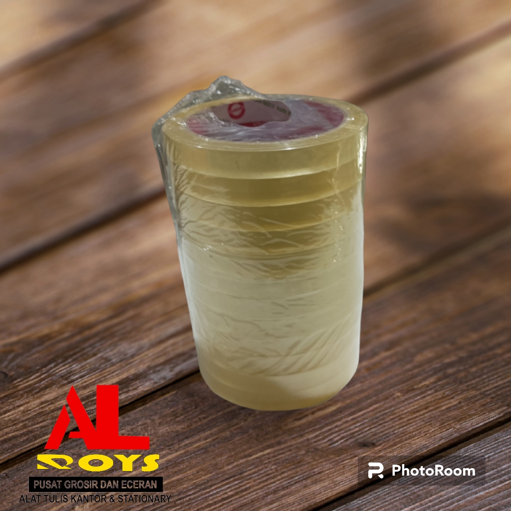 

DAIMARU - Isolasi 1/2 inch x 72 yard Lakban - Selotip - 1 lusin/ 12Roll