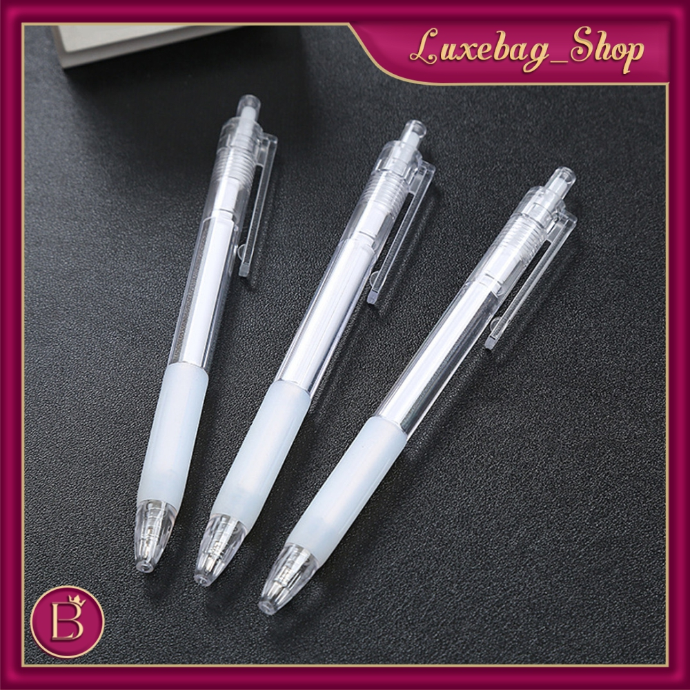 

LB Pulpen Sederhana Muji Style Transparan 0.5mm Black Ink Signature Gel Pen S141