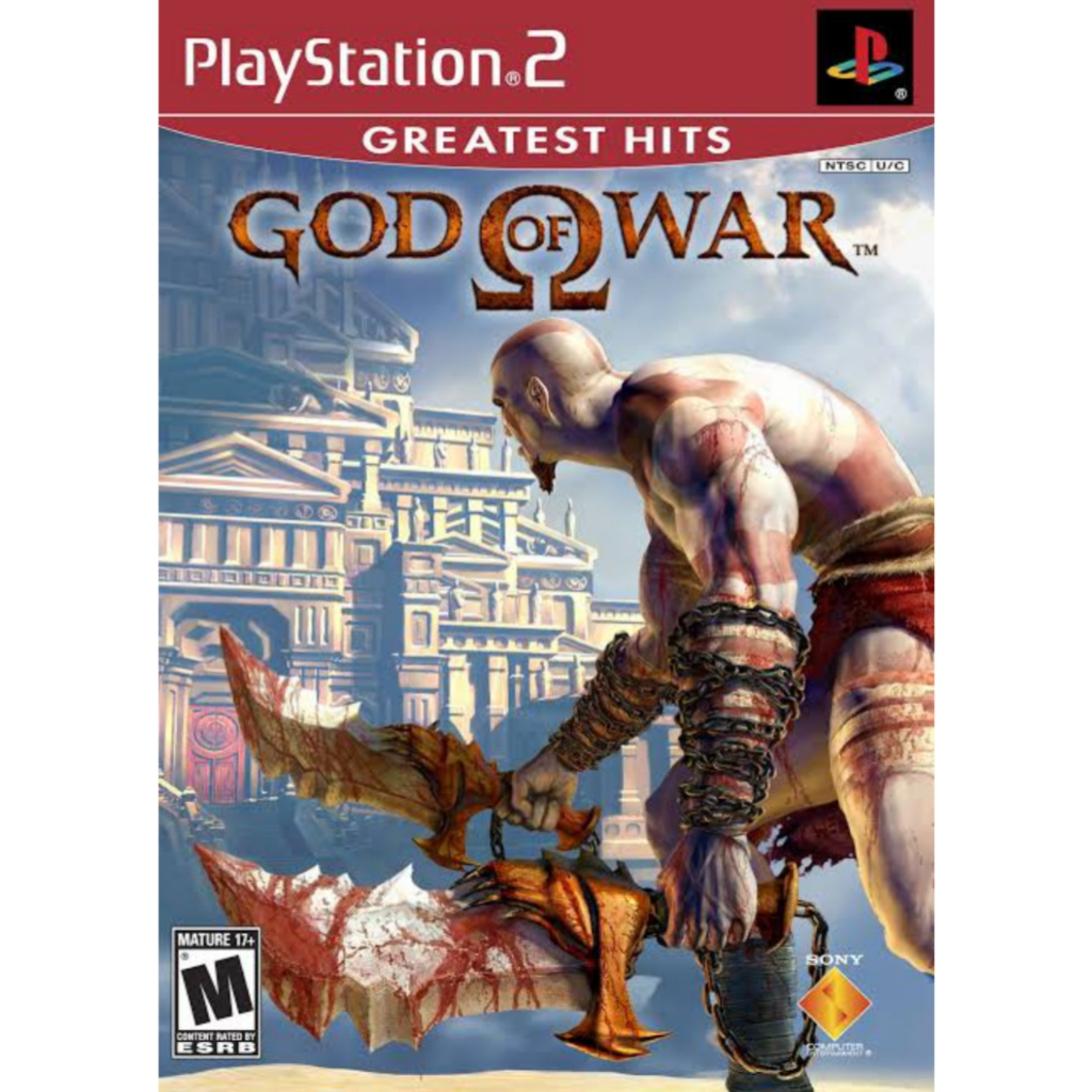 KASET CD DVD GAME PS2 : GOD OF WAR 1