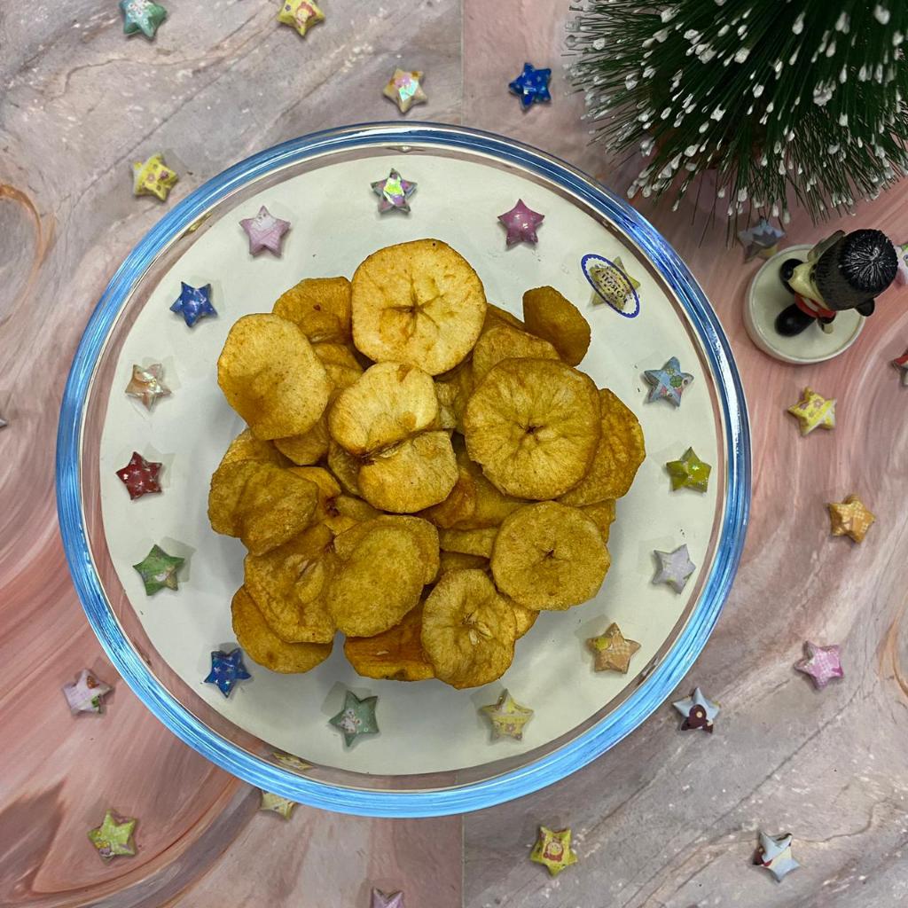 

Keripik Apel Keripik Buah Camilan Makanan Ringan Sehat 100gr