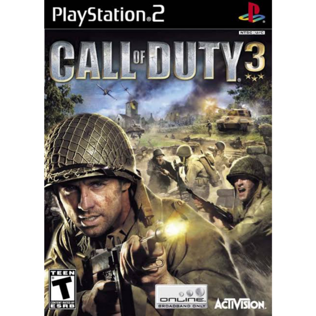KASET CD DVD GAME PS2 : CALL OF DUTY 3