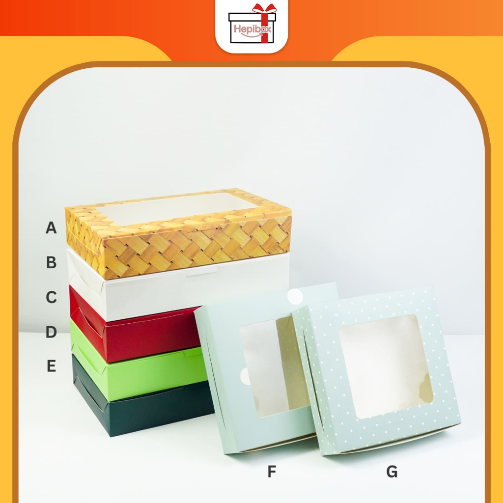 

Kotak Kue / Box Kue / Kotak Nasi / Box Nasi / Kotak Mika / Box Mika / Kotak Cake | HC01