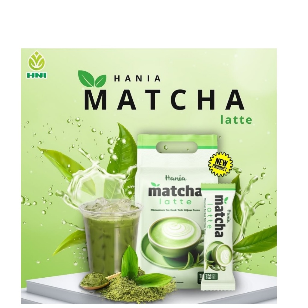 

Hania Matcha Latte Isi 10 sachet