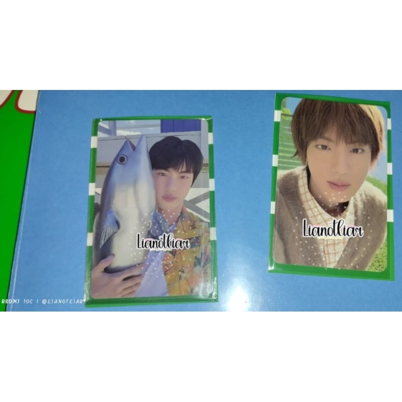 Photocard (PC) Official Kim Seokjin (Jin) BTS